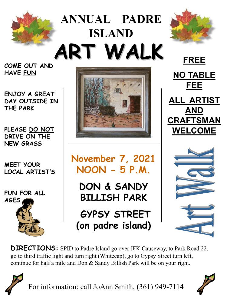 Annual Padre Island Art Walk