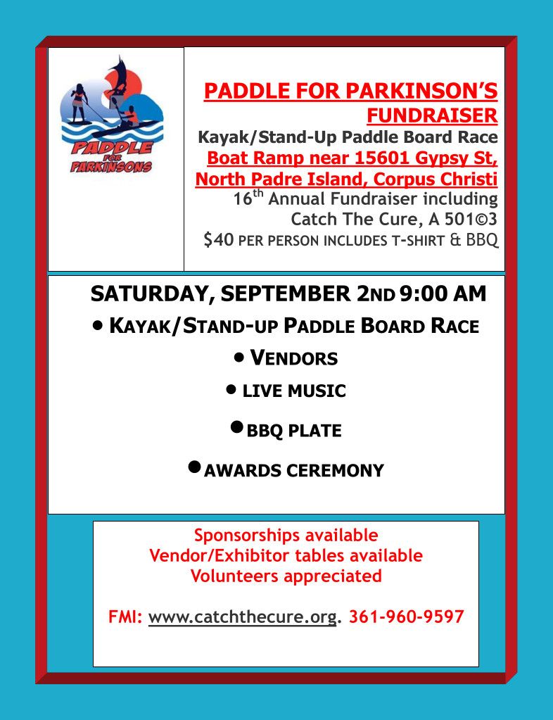 Paddle For Parkinson's Fundraiser